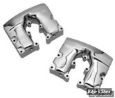 ECLATE F - PIECE N° 13 - COUVRES CULBUTEURS - Shovelhead 66/84 - OEM 17519-8 /  17516-77B / 17517-77B / 17518-80 / 17550-80 / 17552-80 / 17500-66 et 17502-66 - OEM Style - Chrome
