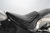 SELLE LE PERA - BARE BONES HOT ROD - SOFTAIL 00/07 AVEC PNEU DE 150MM - DIAMOND STITCH - LX-007-DM