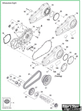  ECLATE I - PIECE N° 00 - ECLATE DES PIECES DE PRIMAIRE - Milwaukee-Eight