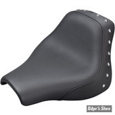 SELLE SOLO - SOFTAIL FXFB / FXFBS 18UP - SADDLEMEN - RENEGADE TOURING SOLO SEATS ​- NOIR AVEC RIVETS