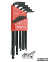  JEU DE CLEFS ALLEN - BTR US / BOULE - EKLIND - 13 Piece Ball Hex L key set