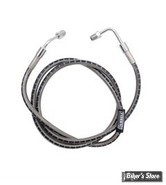 ECLATE G - PIECE N° 14 - DURITE DE FREIN AVANT - BIGTWIN FXE 74/77 / SPORTSTER 74/77 - OEM 45521-74 / A - LONGUEUR : +8" - RUSSEL - R08902S