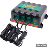 -  CHARGEUR DE BATTERIE - 4 - BATTERY TENDER® - 4 CHARGES - 12V / EUROPE - INTERNATIONAL PLUS - 1.25A CHARGER - 022-0148-DL-WH