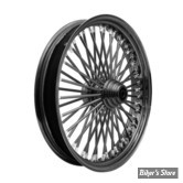 21 X 2.15 - ROUE AVANT 50 RAYONS - FAT DADDY - SOFTAIL FLST 2000/2007 - Right Wright Wheels Fat Daddy -  MOYEU : NOIR / JANTE : NOIR / RAYONS : NOIR