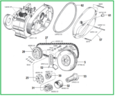  ECLATE I - PIECE N° 00 - ECLATE PIECES PRIMAIRE - SPORTSTER 52/53