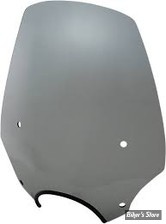 PARE BRISE DÉTACHABLE - MEMPHIS SHADES - SPORTSHIELD - EL PASO - DÉCOUPE DE PHARE DE 7" / 18CM - HAUTEUR 19" / 48.00CM - FUMÉ NOIR FONCÉ - MEP5223