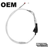 CABLE DE RETOUR - TOURING / CRUISE CONTROL - TOURING 2007 - LONGUEUR :100CM / 39.5" (ORIGINE)  - OEM 56358-02 / 56782-05 - BARNETT - PLATINIUM - 106-30-41035