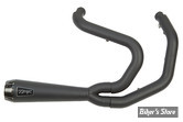 ECHAPPEMENT - TWO BROTHERS RACING - DYNA 99/05 - COMP-S 2-1 - ACIER INOX NOIR CERAMIQUE / EMBOUT : CARBONE - 005-4280199-B