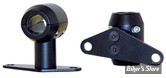 GLISSIÈRES / SUPPORTS DE GARDE BOUE HARDBODY / MID USA - LONGUEUR + 8" À + 18" - NOIR