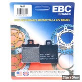 - PLAQUETTES DE FREI - ETRIER HARISSON ET BERINGER - EBC - ORGANIC - FA47- LA PAIRE