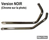 - Drag Pipes - Mid USA Slash Cut - SPORTSTER 57/85 - Diamètre 1 3/4" - NOIR