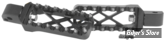  REPOSES PIEDS ARRIERE - V-FACTOR MX STYLE FOOT PEGS - SOFTAIL 2018UP - NOIR