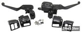 ECLATE L - PIECE N° 01 - COMMANDES DE GUIDON - DOUBLE DISQUES - 96/11 - MID USA - 11/16" - NOIR AVEC INTERRUPTEURS NOIR