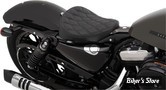 - SELLE DRAG SPECIALTIES - BOBBER SOLO - SPORTSTER 10/22 - NOIR - DOUBLE DIAMOND / COUTURES : NOIR - 0804-0739