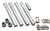 ECLATE H - PIECE N° 07 - KIT COUVRE TIGES CULBUTEURS - PANHEAD 48/65 - JOINT EN LIEGE - CHROME