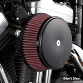 - FILTRE A AIR - ARLEN NESS - STAGE 1 - SPORTSTER 88UP - BIG SUCKER™ STAGE I AIR CLEANER KIT - FILTRE STANDARD - AVEC COUVERCLE ACIER - SMOOTH NOIR - 18-329