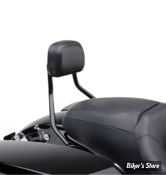 KIT SISSY BAR DETACHABLE - TOURING 97/08 - COBRA - SHORT DETACHABLE BACKREST - NOIR - 602-2212B