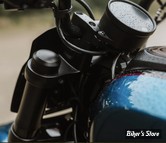 ECLATE N - PIECE N° X - COUVRES BOUCHONS DE FOURCHE - SPORTSTER RH 1250 S 21UP - KILLER CUSTOM - NOIR - Caps-SPS