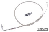 CABLE DE TIRAGE LONGUEUR : 91.00 CM - OEM 56306-90 - ZODIAC - TRESSÉ GAINÉ