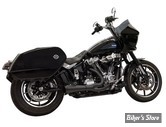 ECHAPPEMENT - BASSANI - SOFTAIL FXLRST / FXRST / FLHC 2025UP - 2 EN 1 THE RIPPER - NOIR - 1S79RBE