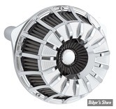 FILTRE A AIR - A.NESS - MILWAUKEE EIGHT 2023UP - INVERTED SERIES AIR CLEANER - 15 SPOKE - FINITION : CHROME - 600-224