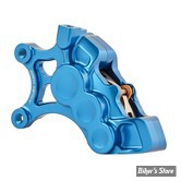 ETRIER AVANT ARLEN NESS - 6 PISTON DIFFERENTIAL BORE CALIPER - DISQUE DE 14" - BLUE - COTE GAUCHE - 02-200