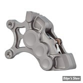 ETRIER AVANT ARLEN NESS - 6 PISTON DIFFERENTIAL BORE CALIPER - DISQUE DE 14" - TITANIUM - COTE GAUCHE - 02-206