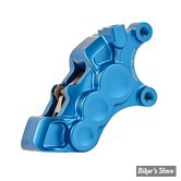 ETRIER AVANT ARLEN NESS - 6 PISTON DIFFERENTIAL BORE CALIPER - DISQUE DE 11.8" - BLUE - COTE DROIT - 02-227