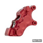 ETRIER AVANT ARLEN NESS - 6 PISTON DIFFERENTIAL BORE CALIPER - DISQUE DE 11.8" - ROUGE - COTE DROIT - 02-229