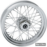 16 X 3.00 - ROUE AVANT 40 RAYONS - POUR SOFTAIL FLST 84/99 - 16 X 3.00 - OEM 43005-86 - CHROMÉE AVEC RAYONS CHROMÉS.