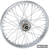 21 X 2.15 - ROUE AVANT 40 RAYONS - FXST / FXDWG 84/99 - 21 X 2.15 - OEM 43671-84 - CHROMÉE AVEC RAYONS CHROMES