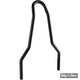 SISSY BAR - DRAG SPECIALTIES - ROUND TAPERED - 8 3/4" - NOIR BRILLANT