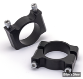 FOURCHES ÖHLINS 43MM : KIT SUPPORTS DE GARDE BOUE - ANODISÉ NOIR