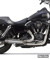 ECHAPPEMENT - TWO BROTHERS RACING - DYNA 06/17 - Megaphone Gen II 2-1 - ACIER INOX  - 005-4690199- 753114