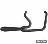 ECHAPPEMENT - TWO BROTHERS RACING - DYNA 06/17 - Megaphone Gen II 2-1 - ACIER INOX / NOIR  - 005-4690199-B- 753112