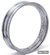 VOILE DE JANTE - 16" X 3.00 - 40 RAYONS - DROP CENTER - OEM 43085-97 - CHROME