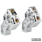 RISERS - JOKER MACHINE - PULLBACK - 2.5" - CHROME