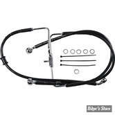 DURITE DE FREIN AVANT - SPORTSTER 1200CX 16UP - LONGUEUR :+10 ( 99CM / 39") - OEM 41800566 - NOIR - 618566-10BLK