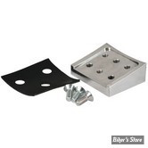 - BLOC DE MONTAGE - SUPPORT DE CADRE / CHASSIS DE PLAQUE CPV - ANGLE 11° - FINITION : NOIR - 0242