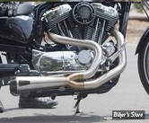 ECHAPPEMENT - TWO BROTHERS RACING - SPORTSTER 04/13 - COMP-S 2-1 - ACIER INOX / EMBOUT : CARBONE - 005-4110199-753131