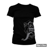 TEE-SHIRT - GAS MONKEYS GARAGE - GMG - SIDEKICK GIRLY - NOIR - TAILLE M