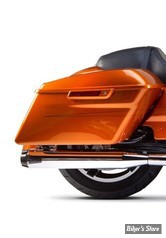 SILENCIEUX - TWO BROTHERS RACING  - TOURING 17UP - FINITION : CHROME / EMBOUT : CARBONE - 005-4550499D-753144