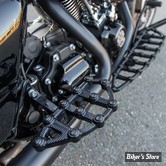 PLATEFORMES PASSAGER SPECIFIQUE HD - TOURING / SOFTAIL FLST / DYNA FLD - ARLEN NESS - MX PASSENGER FLOORBOARDS - NOIR - 06-896