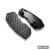 - ECLATE Y - PIECE N° 01 - KIT PLATEFORMES CONDUCTEUR - SOFTAIL 86UP / FLT 84UP - HEINZ BIKES - PERFORMANCE - FINITION : NOIR / NOIR - HB-PFB-B