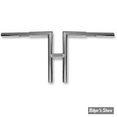 32MM - 1 1/4" - GUIDON LA CHOPPERS - MITER-T HANDLEBAR - HAUTEUR : 12" - CHROME