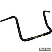 GUIDON DRAG SPECIALTIES - 1 1/4" BUFFALO - TOURING 08UP TWB - FLHT/FLHX & FL TRIKE - APEHANGER - HAUTEUR : 13" - FINITION : NOIR MAT