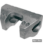 38.00 MM - RISERS - TOURING FLHR 94/13 - LA CHOPPERS - CLAMPS SET - POUR GUIDON DE 1 1/2" - FINITION : BRUT