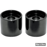 EXTENSIONS DE RISERS  LA CHOPPERS - POUR DIAMETRE DE RISERS / GUIDON DE 25,40MM (1") - HAUTEUR : 25,40MM (1") - NOIR BRILLANT