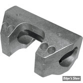 25.40 MM - RISERS - TOURING FLHR 94/13 - LA CHOPPERS - CLAMPS SET - POUR GUIDON DE 1" - FINITION : BRUT