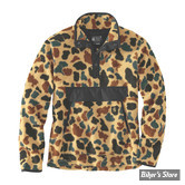 PULL OVER POLAIRE - CARHARTT - FIT FLEECE PULLOVER - CAMOUFLAGE - TAILLE XL